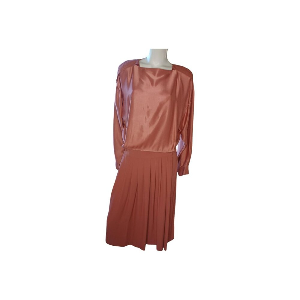 Linda Lundstrom Vintage Silk Dress